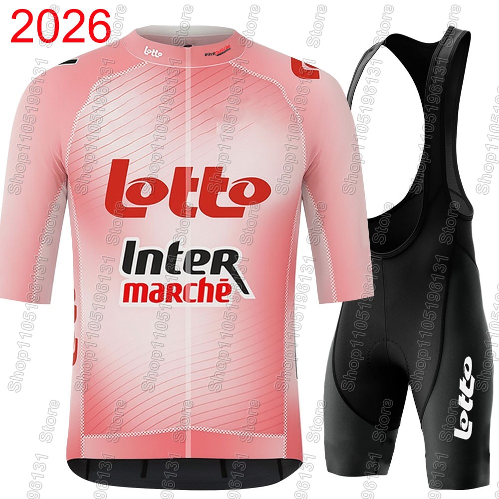 Mountain Biking Jerseys Men - ล็อตโต อินเตอร์มาร์เช่ 2026 ชุดเสื้อปั่นจักรยานผู้ชายฤดูร้อนเบลเยียมเสื้อผ้าทีมชุดจักรยานเสือหมอบเสื้อจักรยานเสือภูเขาเสื้อขาสั้นเอี๊ยมเอ็มทีบี