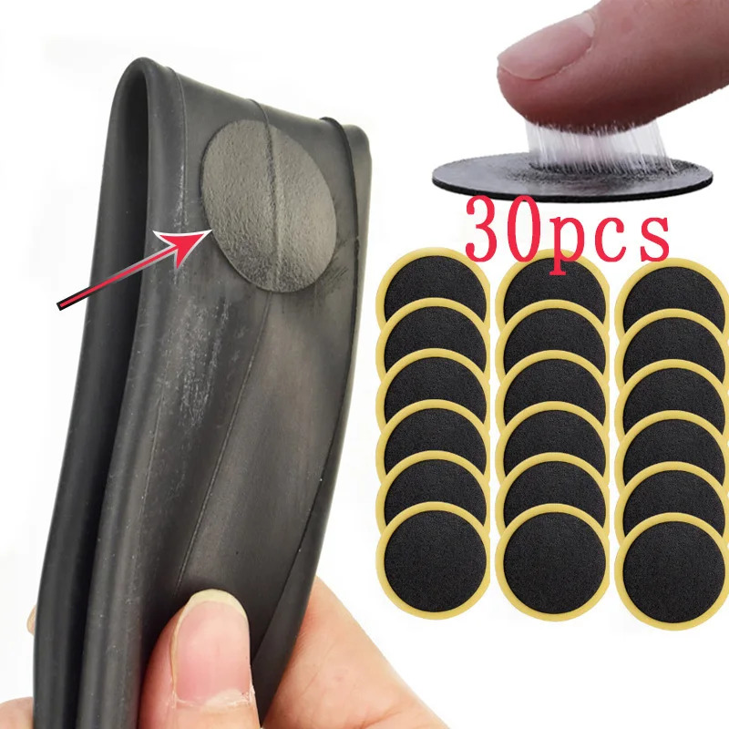 Mountain Biking Tube - 1/10/20/30pcs จักรยานยางซ่อม Patch,ยางฟรี Quick Repair,จักรยานเสือภูเขาด้านใน Patch,