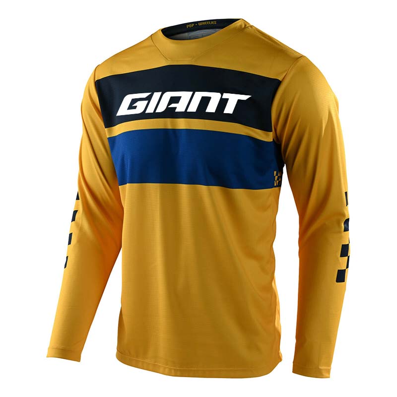 Mountain Biking Jerseys Men - เสื้อแข่งมอเตอร์ครอสสำหรับผู้ชาย เสื้อแข่ง BMX แขนยาวสำหรับการแข่งขันวิ่งเทรล เสื้อเจอร์ซีย์สำหรับปั่นจักรยานเสือภูเขาแบบออฟโรด ระบายอากาศได้ดี