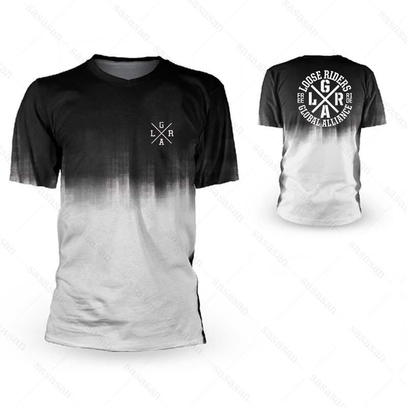 Mountain Biking Jerseys Men - เสื้อกีฬาแขนสั้นสำหรับผู้ชายสำหรับขี่มอเตอร์ไซค์เสื้อระบายอากาศสำหรับปั่นจักรยานเสือภูเขา DH BMX ENDURO