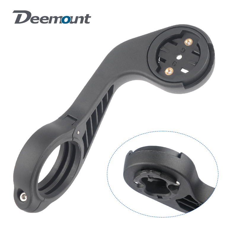 Mountain Biking Tube - Deemount จักรยานคอมพิวเตอร์วงเล็บเหมาะกับจักรยานรอบหลอด Handlebar ขี่จักรยาน Speedmeter ผู้ถือสําหรับ