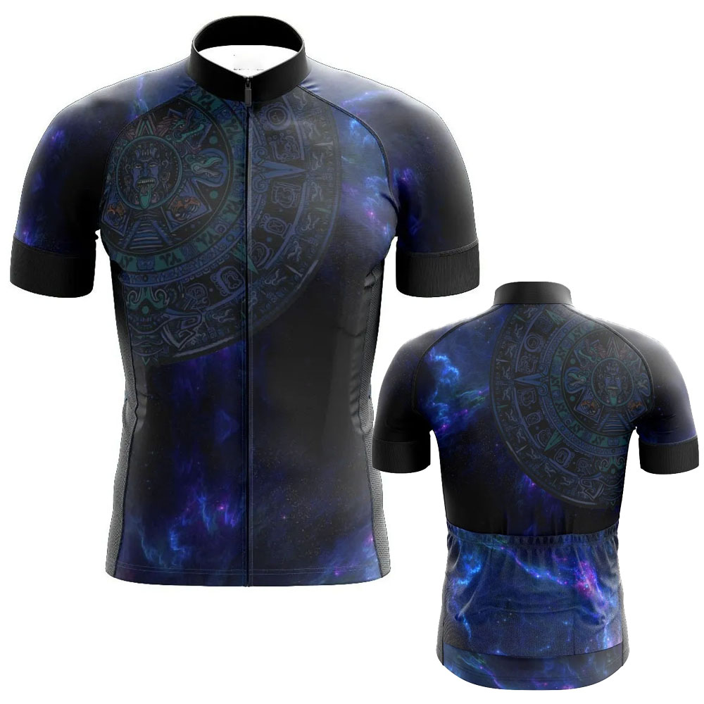 Mountain Biking New Jersey - ใหม่ Aztec ขี่จักรยาน JERSEY Breathable Quick-Drying