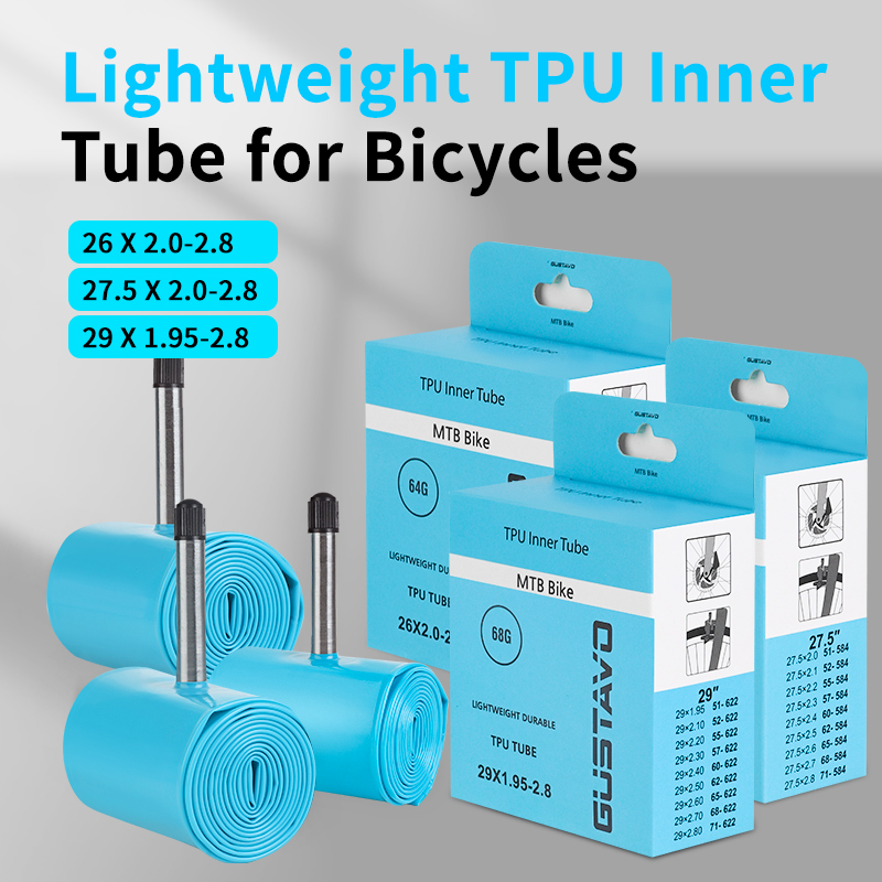 Mountain Biking Tube - ยางในจักรยานเสือภูเขา Gustavo ขนาด 26 27.5 29