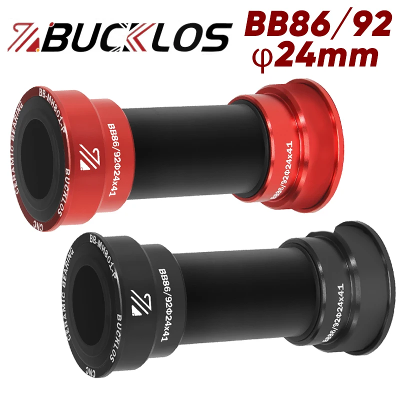 Bottom Bracket Press - BUCKLOS BB86/92 วงเล็บด้านล่างจักรยาน Pressfit จักรยานเสือภูเขาด้านล่างวงเล็บ 24