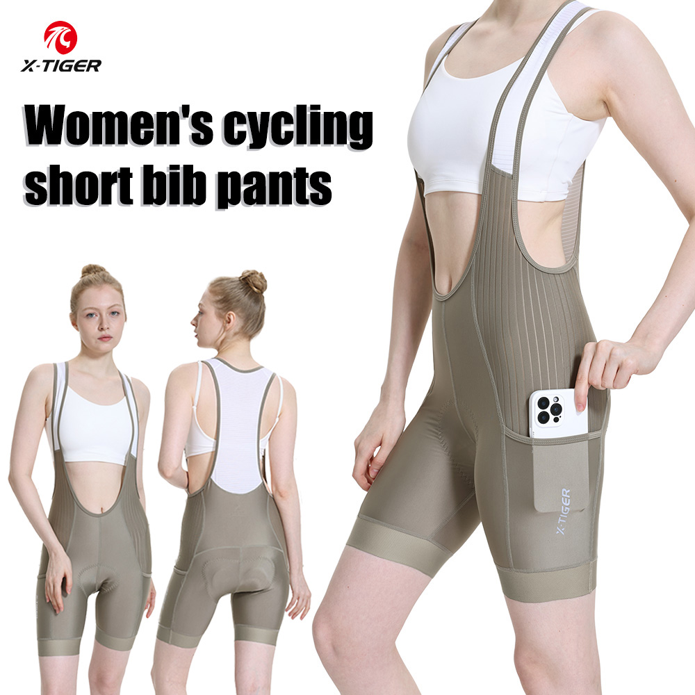 กางเกงปั่นจักรยานผู้หญิง X-TIG - Mountain Biking Shorts Women บทวิจารณ์และราคา
