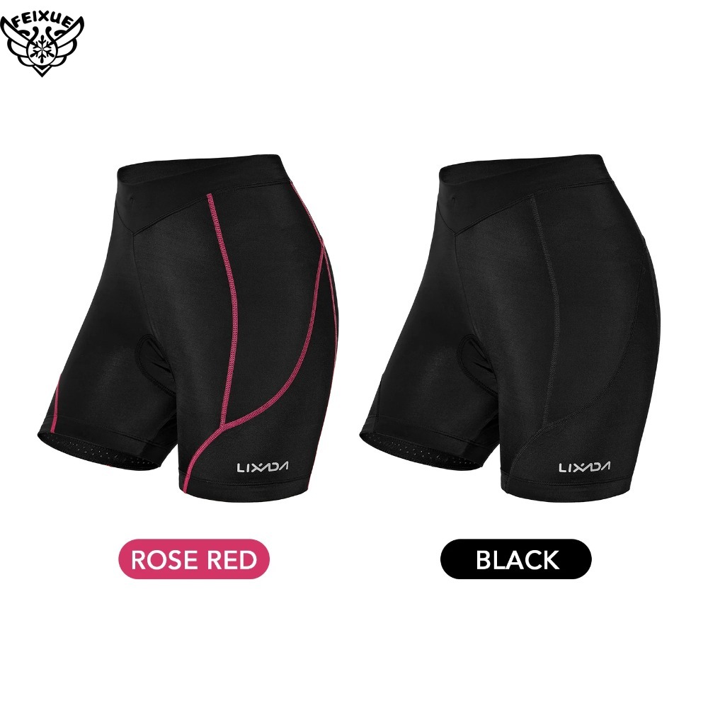กางเกงปั่นจักรยานผู้หญิงแบบมีแ - Mountain Biking Shorts Women บทวิจารณ์และราคา
