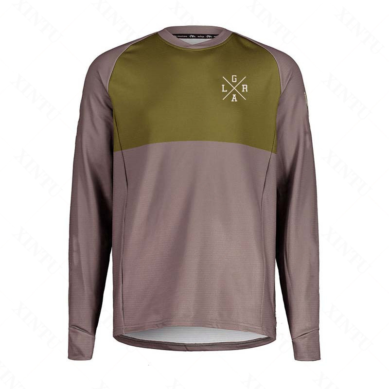 เสื้อเจอร์ซีย์มอเตอร์ไซค์สำหรั - Mountain Biking Jerseys Men บทวิจารณ์และราคา