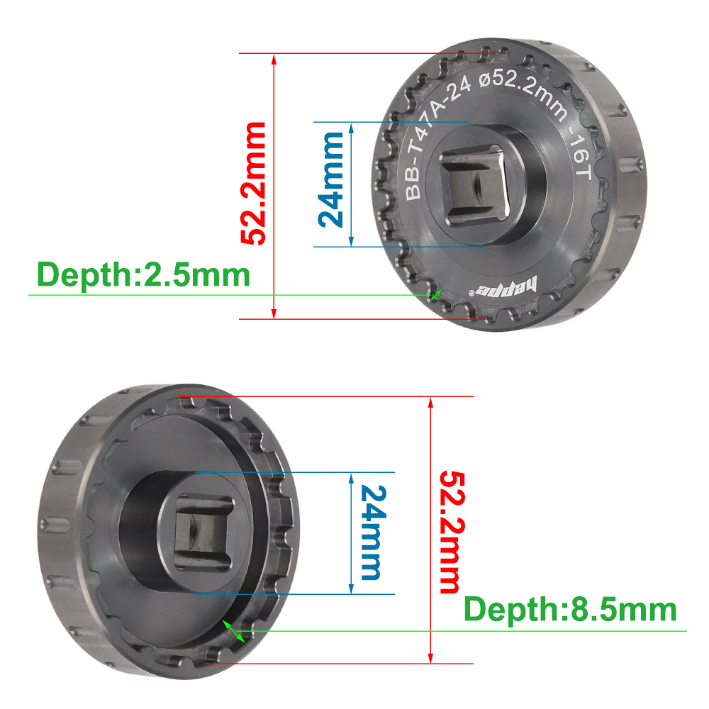 HEPPE Dual-ใช้จักรยานT47 วงเล็ - Bottom Bracket Press บทวิจารณ์และราคา