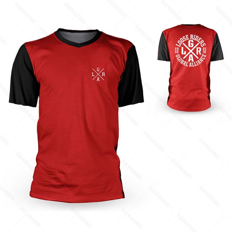 เสื้อกีฬาแขนสั้นสำหรับผู้ชายสำ - Mountain Biking Jerseys Men บทวิจารณ์และราคา