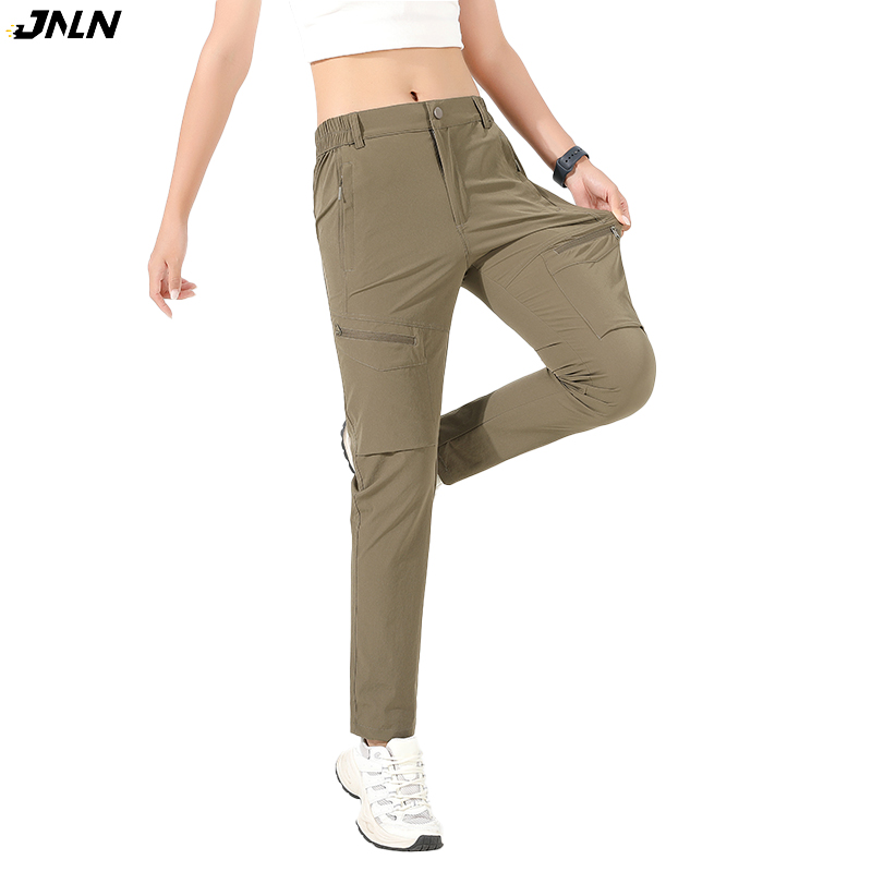 กางเกงเดินป่า JNLN สำหรับผู้หญ - Mountain Biking Pants Women บทวิจารณ์และราคา