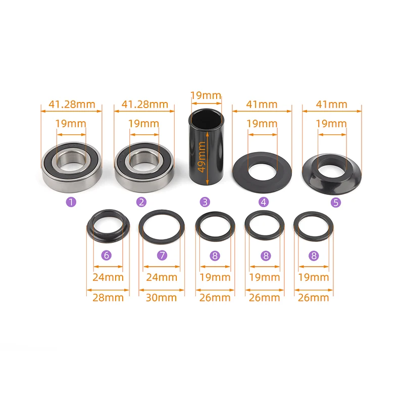 บ็อกซ์เบร็คเก็ต BMX MID BB ขนา - Bottom Bracket Press บทวิจารณ์และราคา