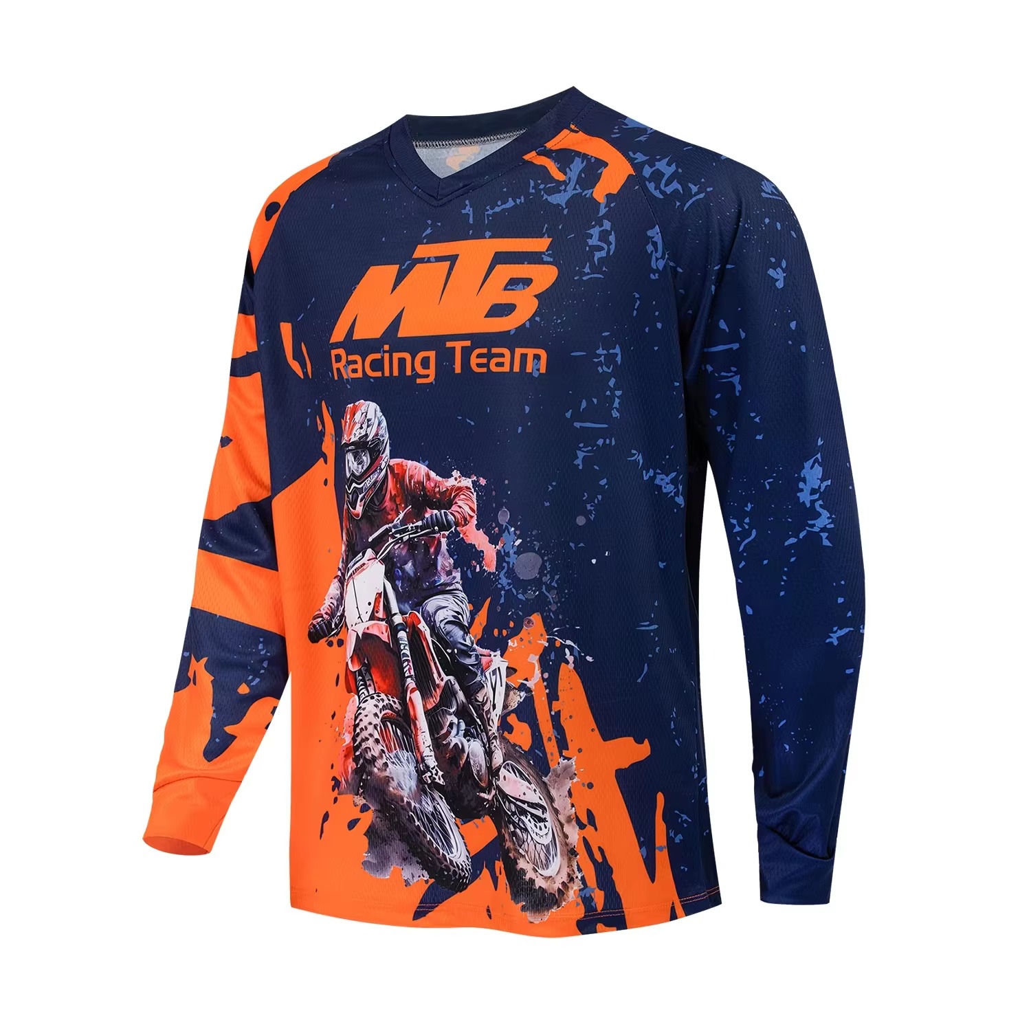 สินค้าใหม่ เสื้อเจอร์ซีย์แขนยา - Mountain Biking New Jersey บทวิจารณ์และราคา
