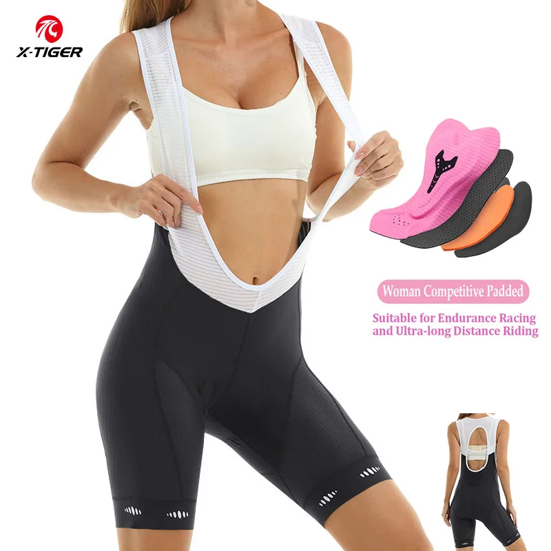 X-TIGER ผู้หญิงกางเกงขาสั้นขี่ - Mountain Biking Shorts Women บทวิจารณ์และราคา
