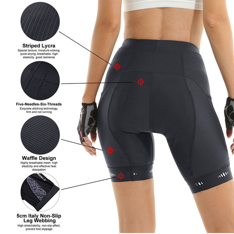 กางเกงปั่นจักรยาน X-TIGER กางเ - Mountain Biking Shorts Women บทวิจารณ์และราคา