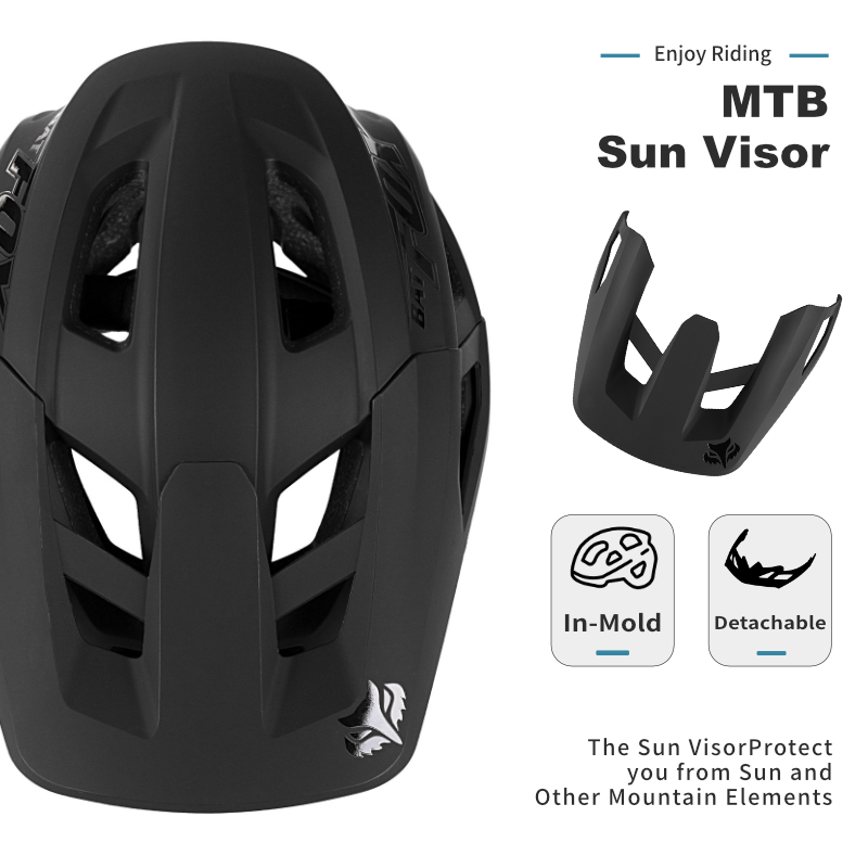 หมวกกันน็อคจักรยานเสือภูเขา BA - Mountain Biking Gear For Men บทวิจารณ์และราคา