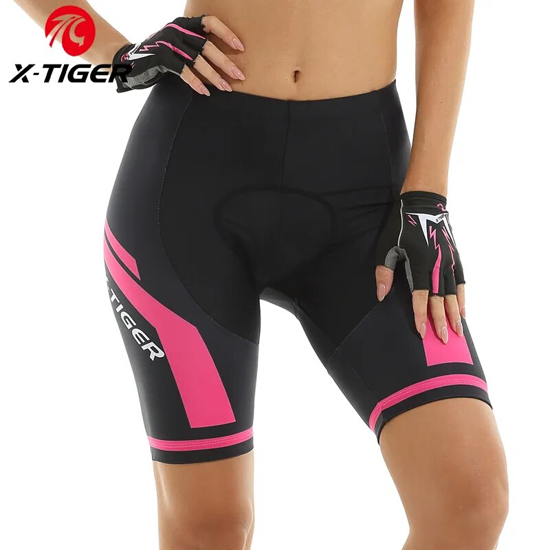 X-TIGER กางเกงขาสั้นขี่จักรยาน - Mountain Biking Shorts Women บทวิจารณ์และราคา