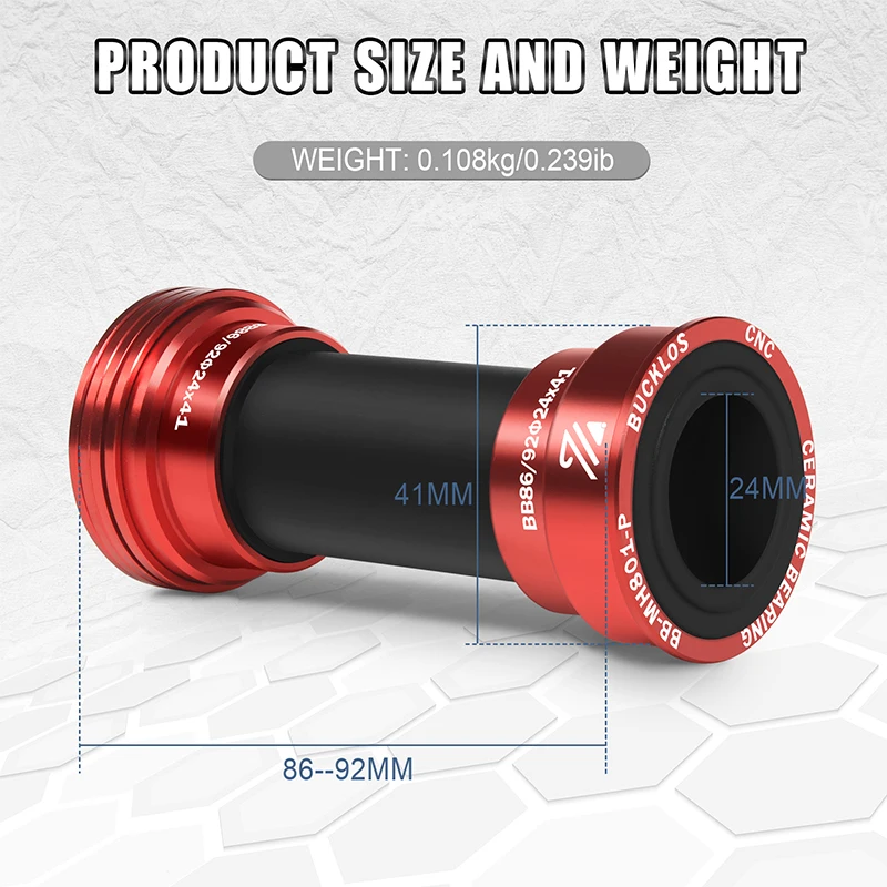 BUCKLOS BB86/92 วงเล็บด้านล่าง - Bottom Bracket Press บทวิจารณ์และราคา