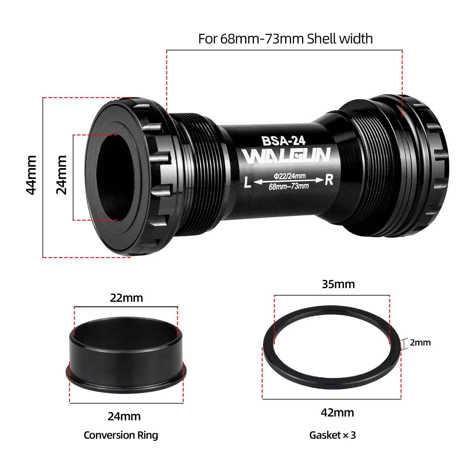 BSA เกลียวจักรยานวงเล็บด้านล่า - Bottom Bracket Press บทวิจารณ์และราคา
